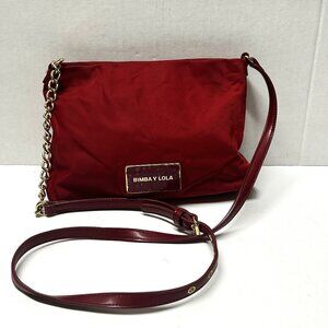 Bimba Y Lola Red Crossbody Bag